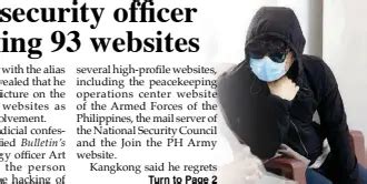 nbi intramuros|Arrested data security officer admits to hacking 93 websites.